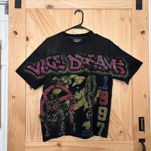 Vibe Dreams Kids Graphic Tee - Black